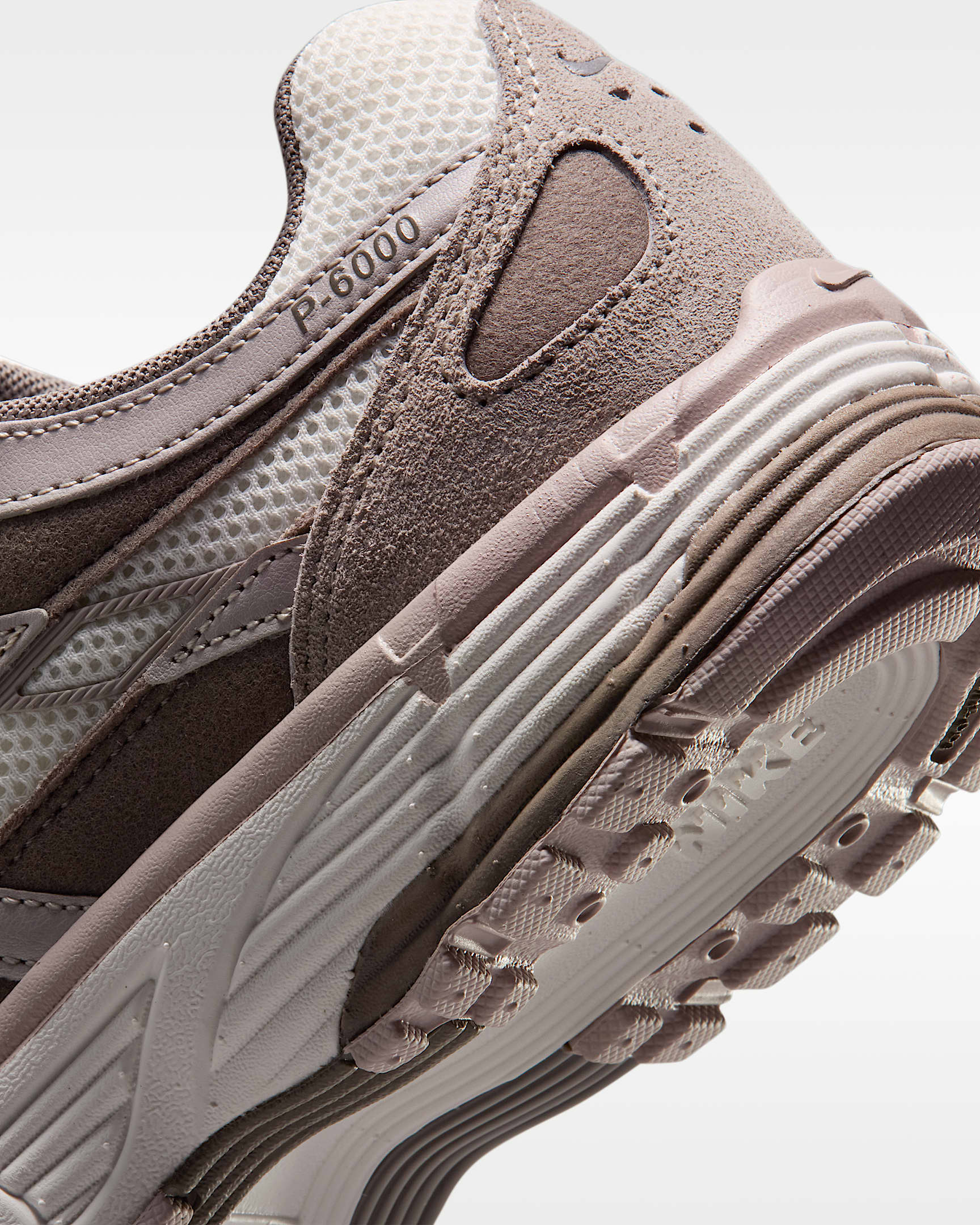 Nike P-6000 Kadın Ayakkabısı - Summit White/Cave Stone/College Grey/Platinum Violet