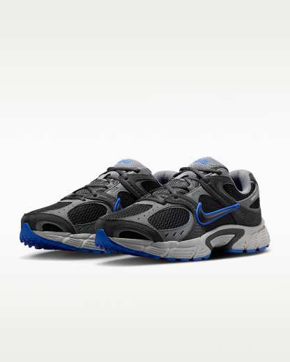 Nike V5 RNR Suede Erkek Ayakkabısı - Smoke Grey/Anthracite/Racer Blue/Siyah