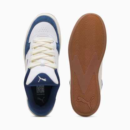 Park LIFESTYLE II UNISEX Ayakkabı - PUMA White-Warm White-Persian Blue - 407156_06 - Görsel 4