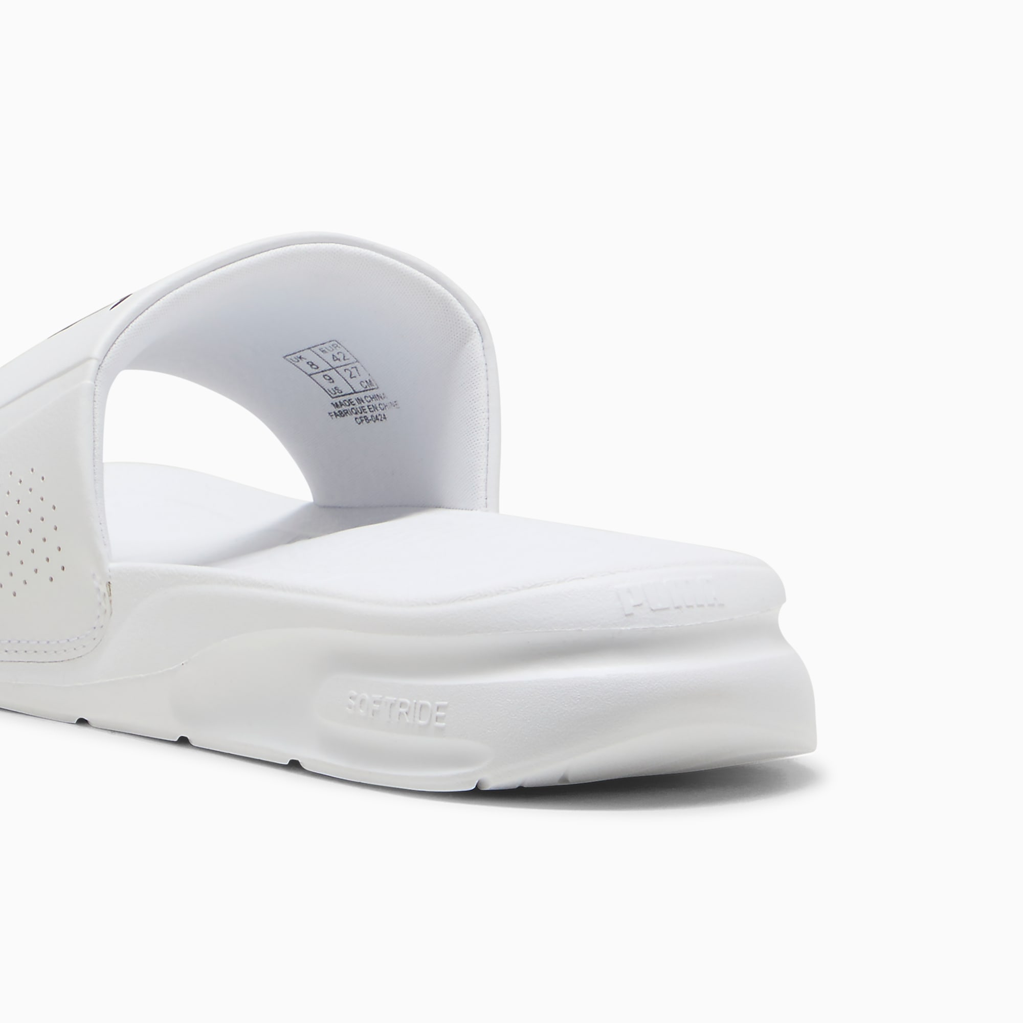 SOFTRIDE Teamcat UNISEX Terlik - Puma White-Puma Black - 402875_02 - Görsel 3
