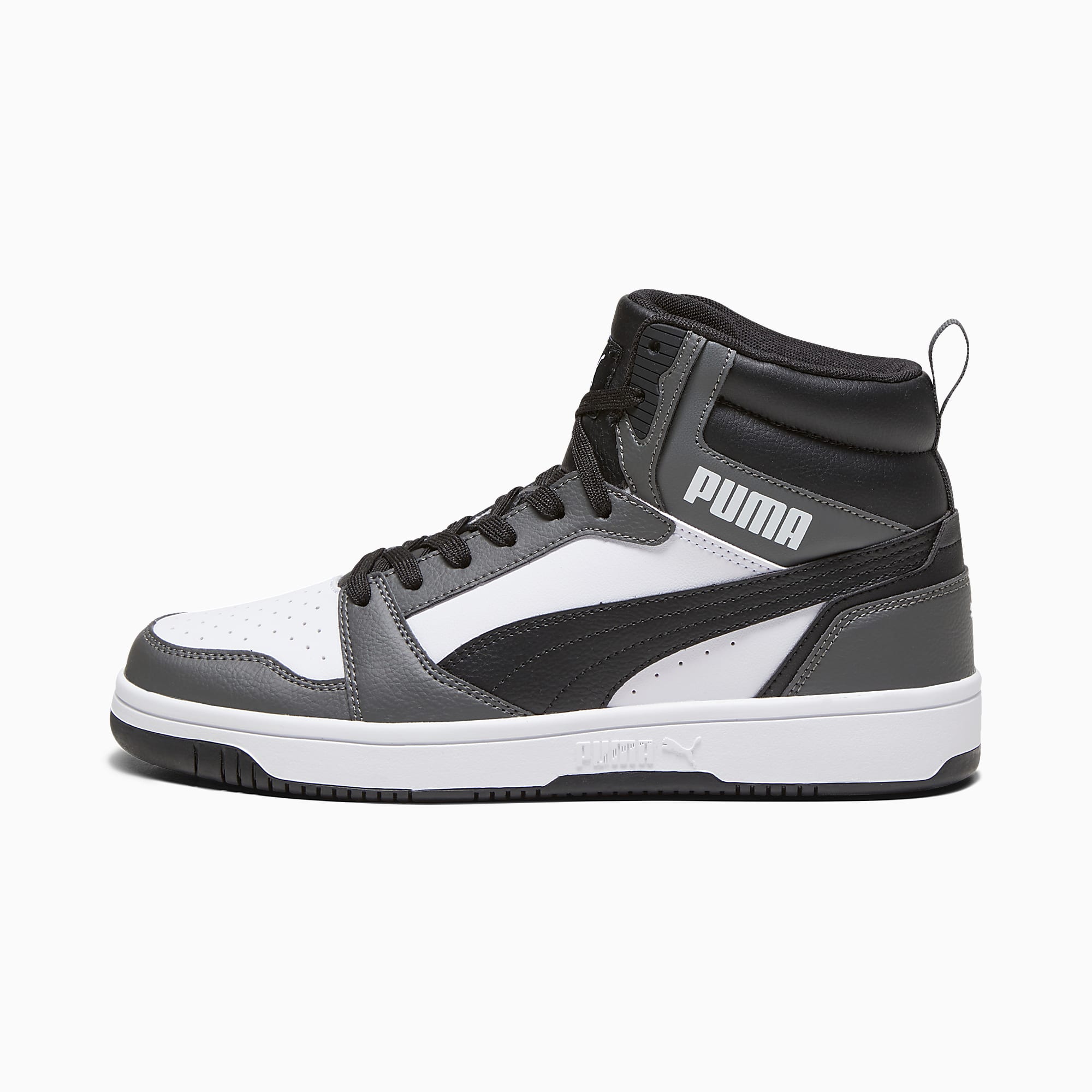Rebound Ayakkabı - PUMA White-PUMA Black-Shadow Gray - 392326_03 - Görsel 1