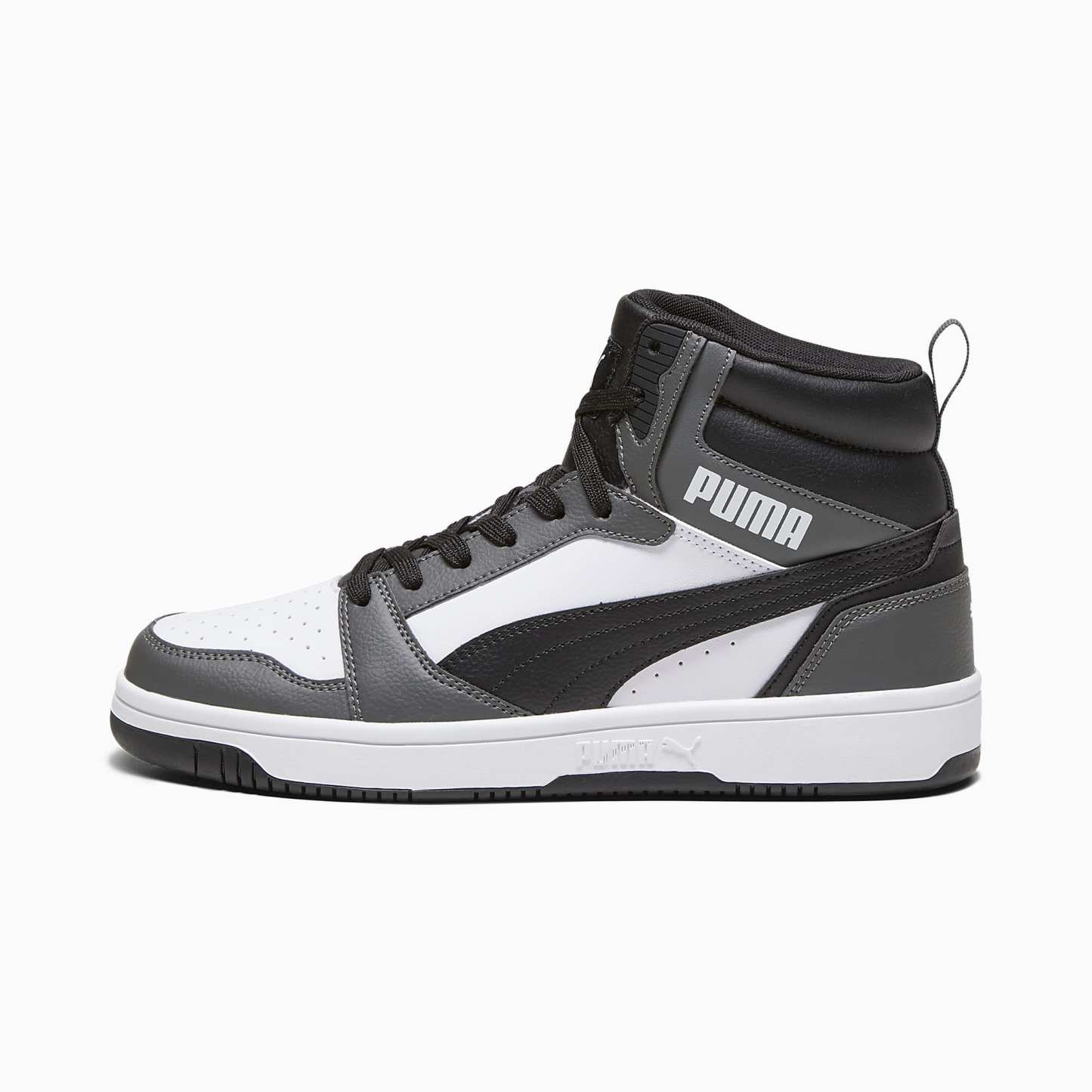 Rebound Ayakkabı - PUMA White-PUMA Black-Shadow Gray - 392326_03 - Görsel 1