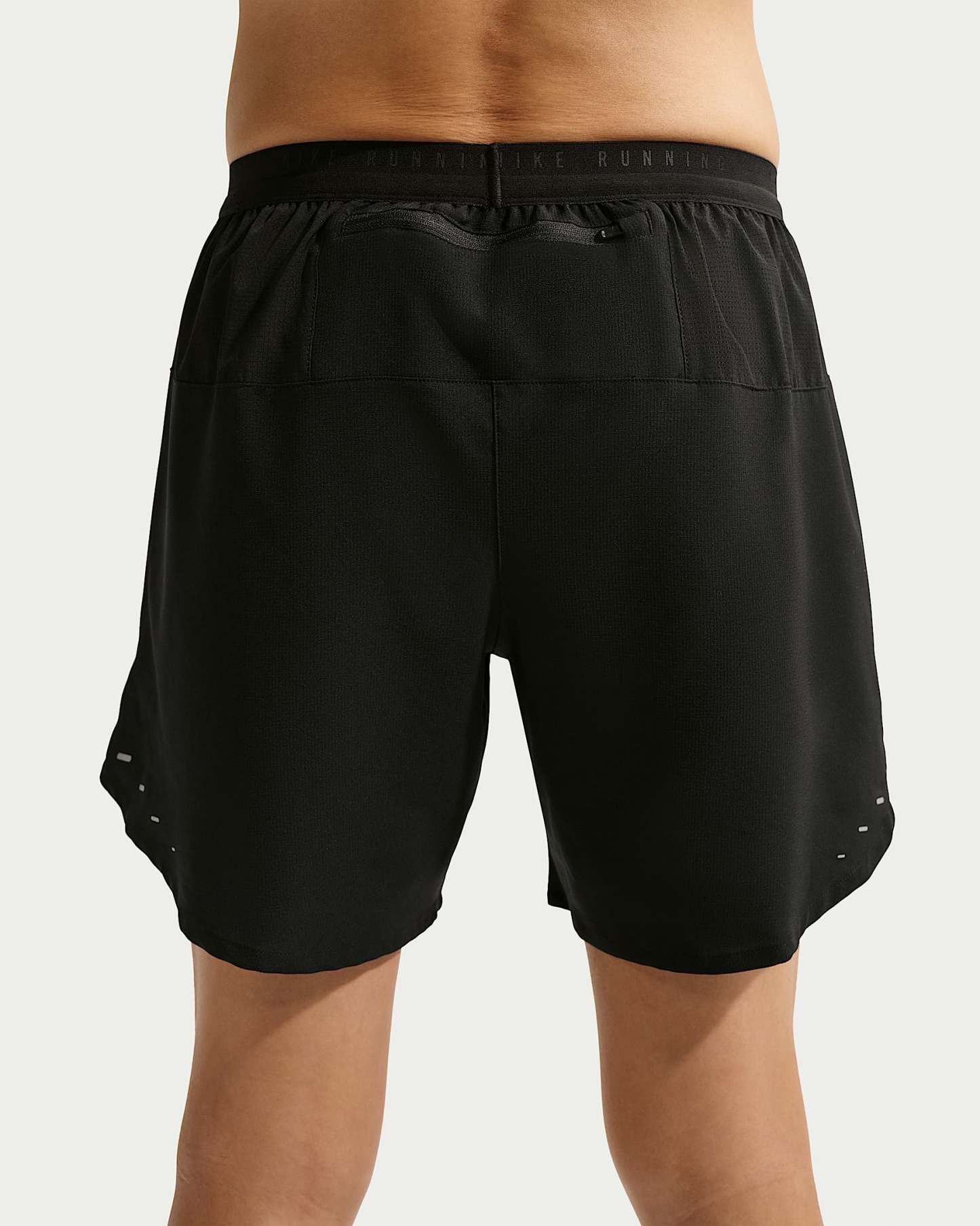 Nike Stride Dri-FIT 18 cm Slip Astarlı Erkek Koşu Şortu - Siyah