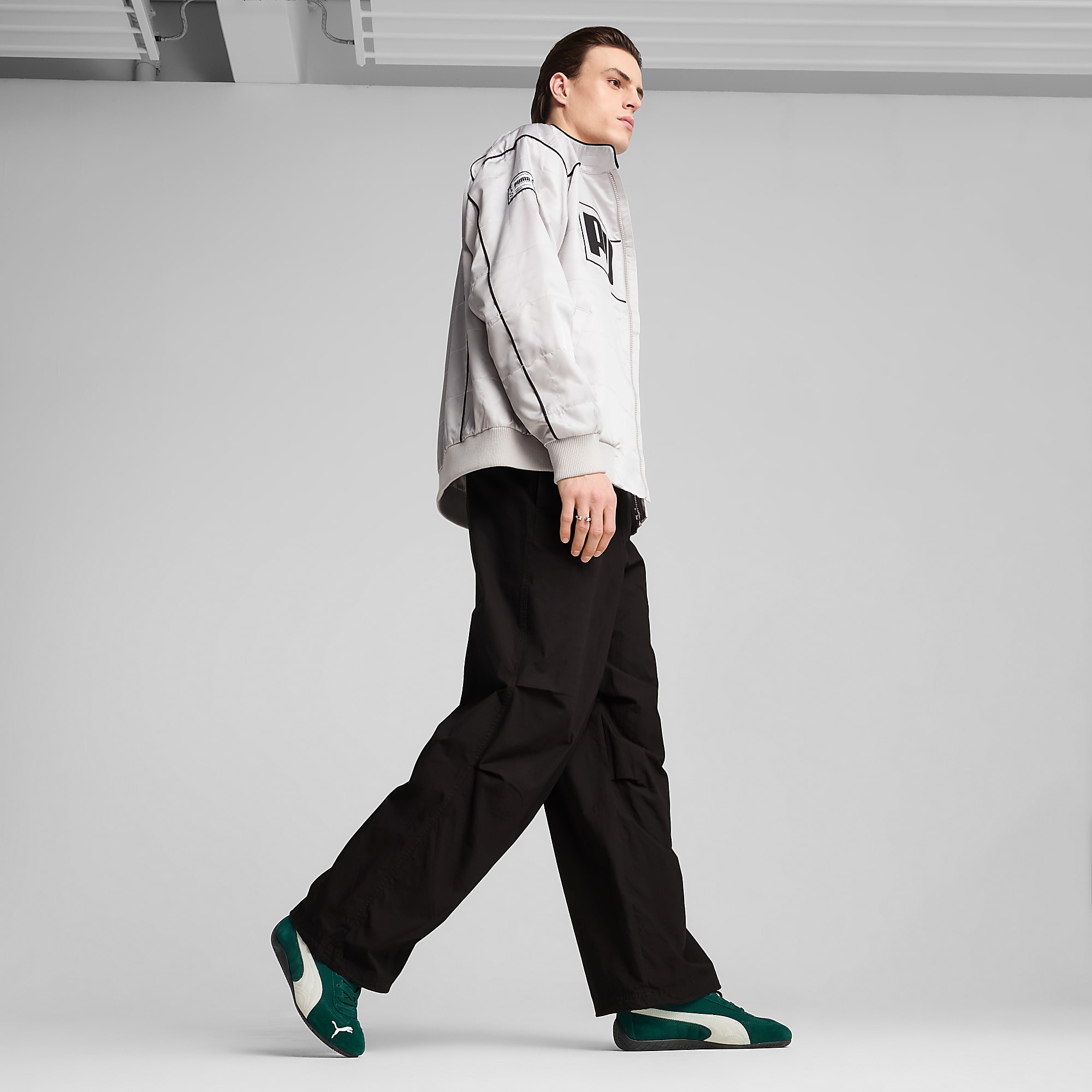 Speedcat OG UNISEX Ayakkabı - Dark Myrtle-PUMA White - 398846_12 - Görsel 2