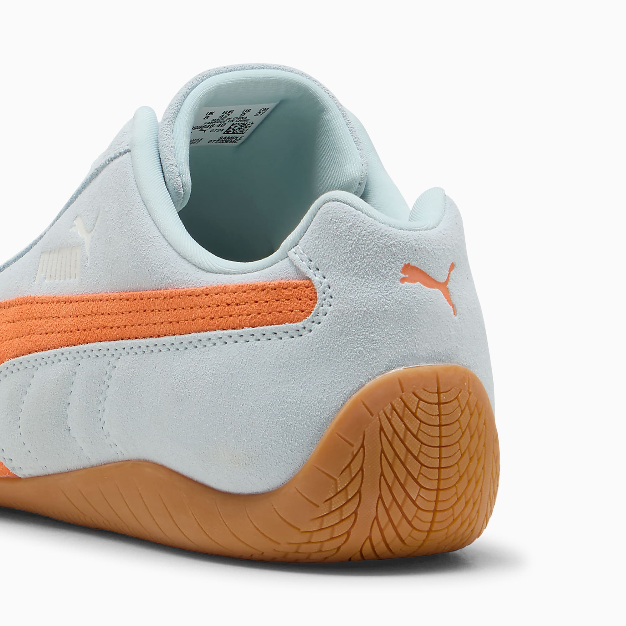 Speedcat OG UNISEX Ayakkabı - Sea Glass-Orange Glo - 398846_40 - Görsel 5
