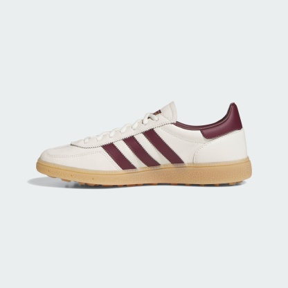 SPEZIAL ÇİVİSİZ GOLF AYAKKABISI - Off White / Maroon / Gum - KJ0851 - Görsel 6