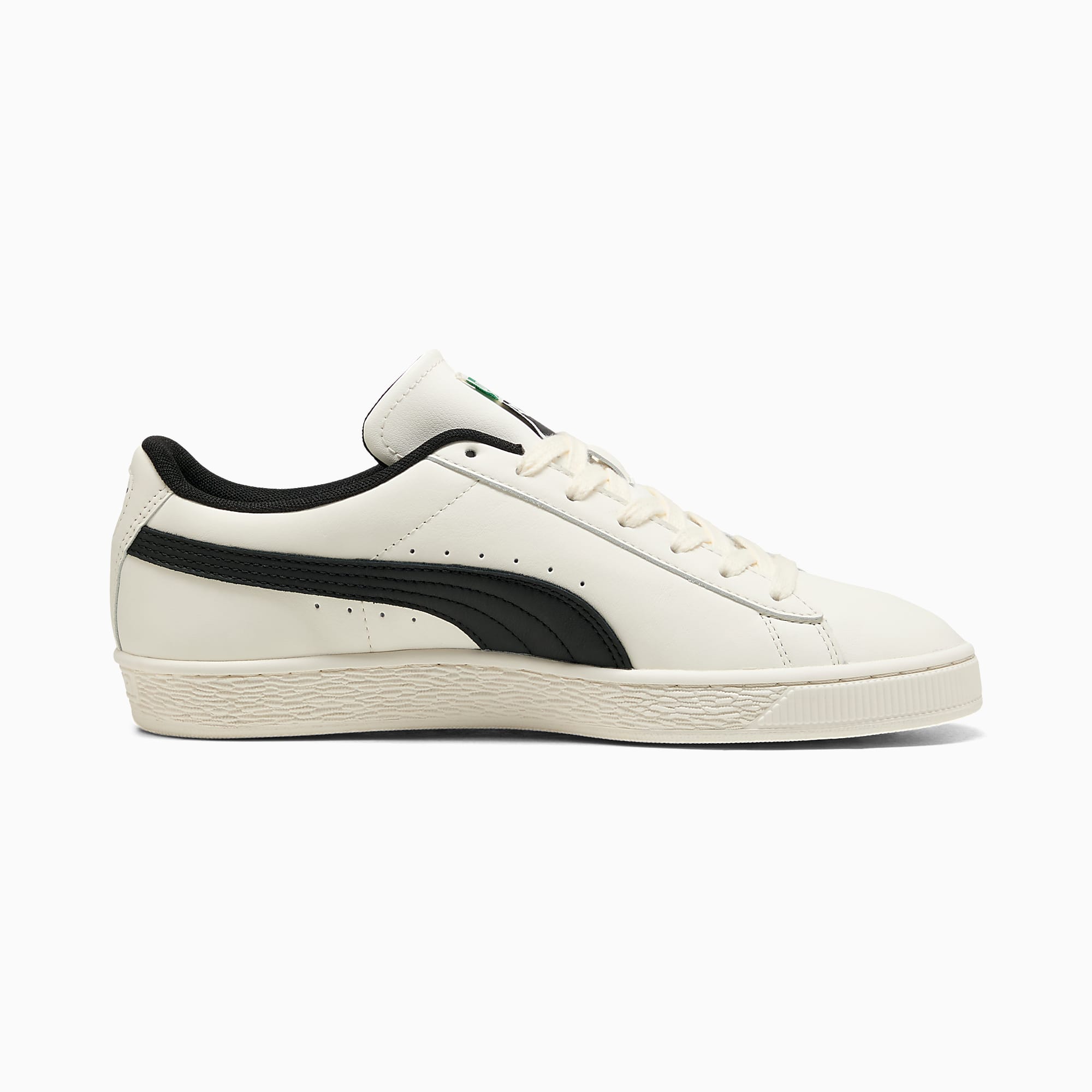 Suede UNISEX Ayakkabı - Warm White-PUMA Black - 408467_11 - Görsel 7