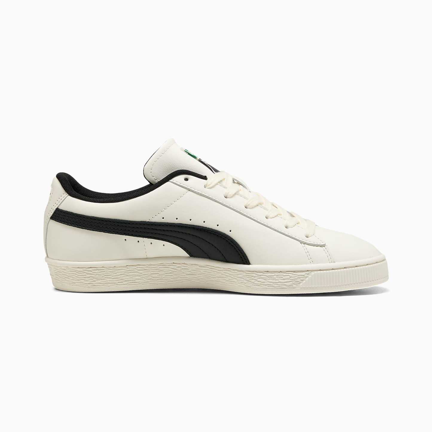 Suede UNISEX Ayakkabı - Warm White-PUMA Black - 408467_11 - Görsel 7