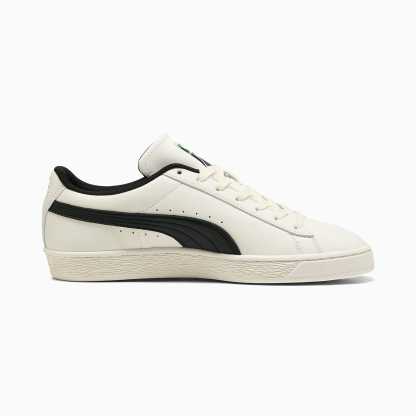 Suede UNISEX Ayakkabı - Warm White-PUMA Black - 408467_11 - Görsel 7