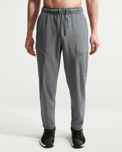 Nike Unlimited Dri-FIT Çok Yönlü Erkek Kargo Eşofman Altı - Smoke Grey/Siyah/Smoke Grey