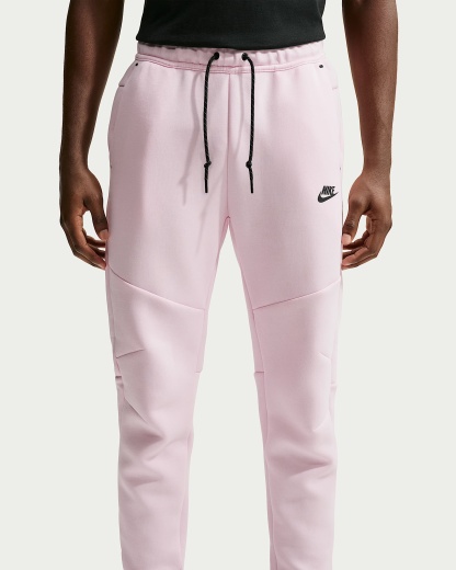 Nike Tech Fleece Erkek Jogger'ı - Pink Foam/Hyper Pink