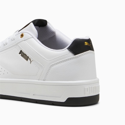 Court CLASSIC Ayakkabı - PUMA White-PUMA Black-PUMA Gold - 395018_07 - Görsel 3