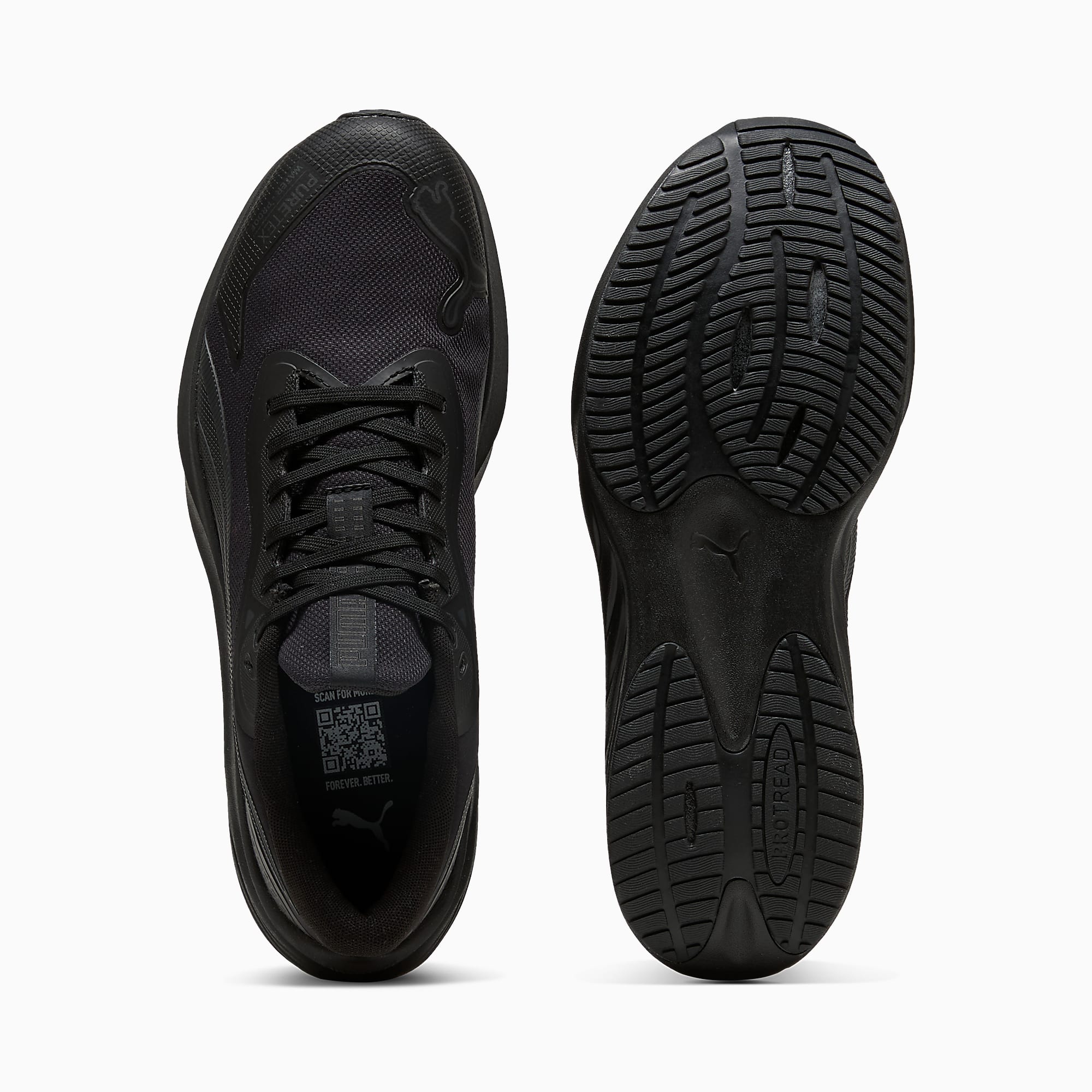 Pounce LITE PTX UNISEX Ayakkabı - PUMA Black-Flat Dark Gray - 311729_03 - Görsel 4