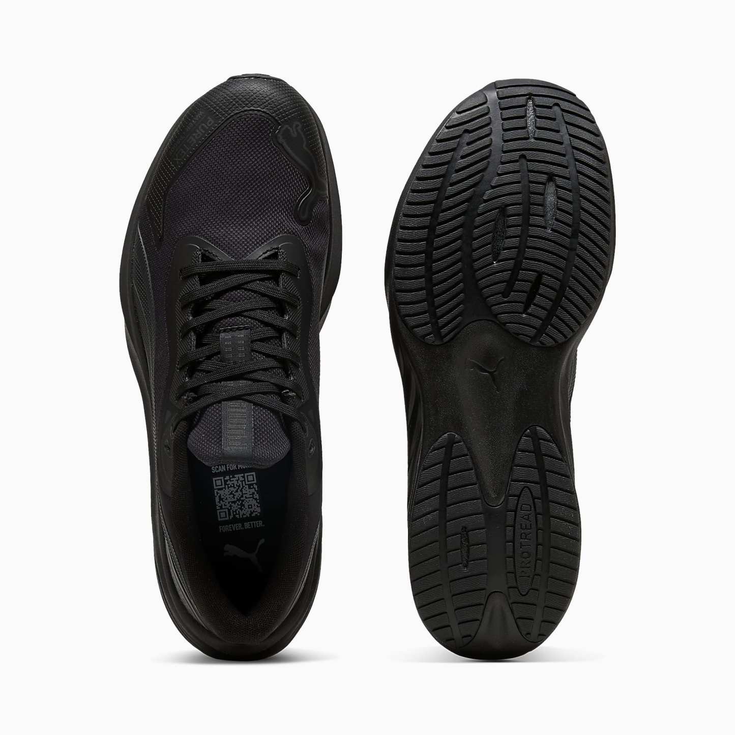 Pounce LITE PTX UNISEX Ayakkabı - PUMA Black-Flat Dark Gray - 311729_03 - Görsel 4