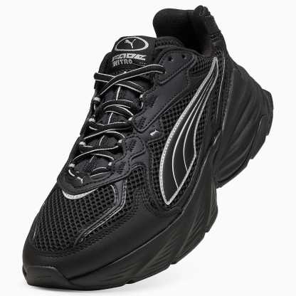 PUMA Fade UNISEX Ayakkabı - Puma Black-Puma Silver - 406203_05 - Görsel 8