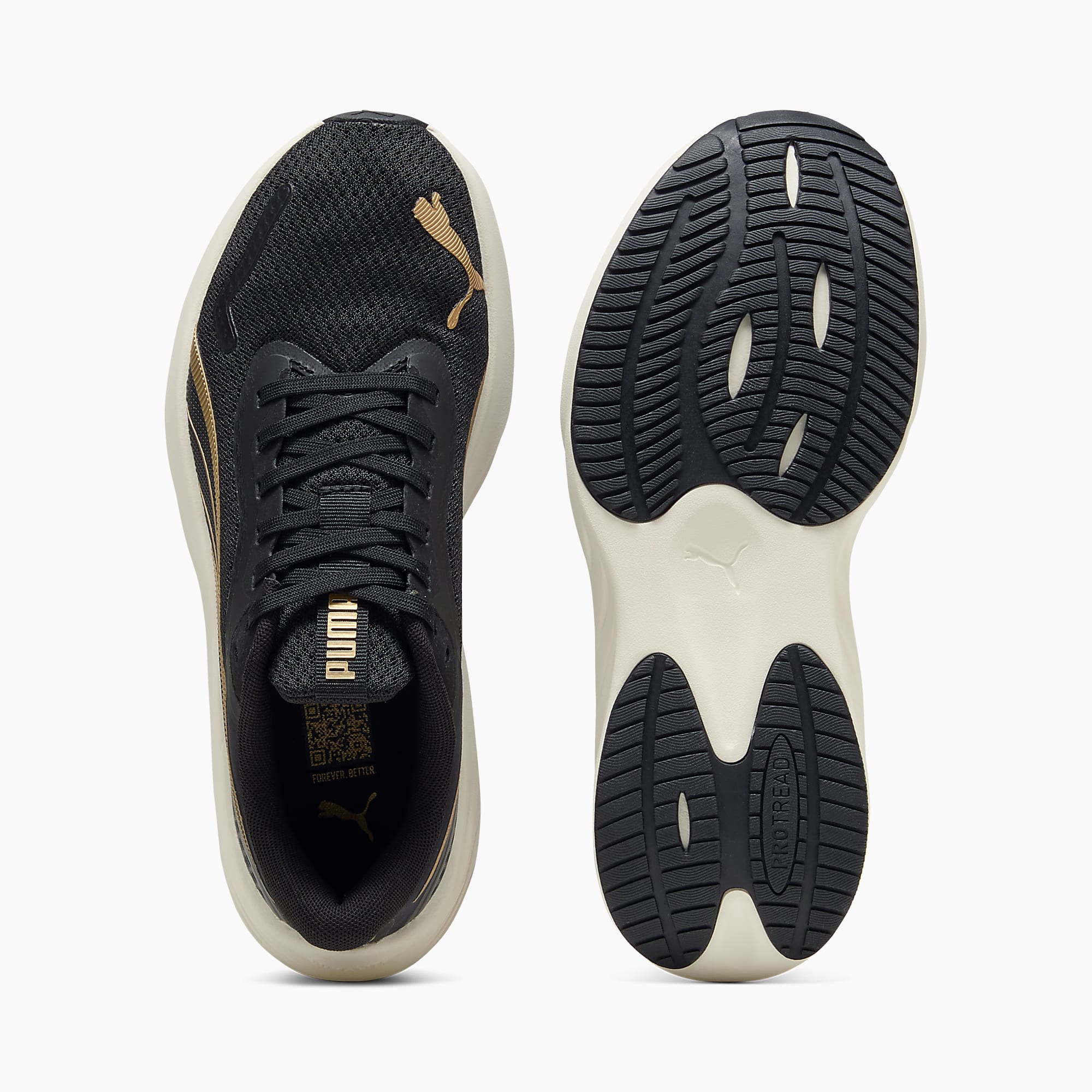 Pounce LITE Koşu Ayakkabısı - PUMA Gold-PUMA Black - 310778_11 - Görsel 4