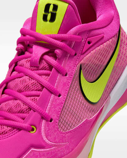 Sabrina 4 Basketbol Ayakkabısı - Desert Pink/Pink Rise/Shadow Brown/Lemon Venom