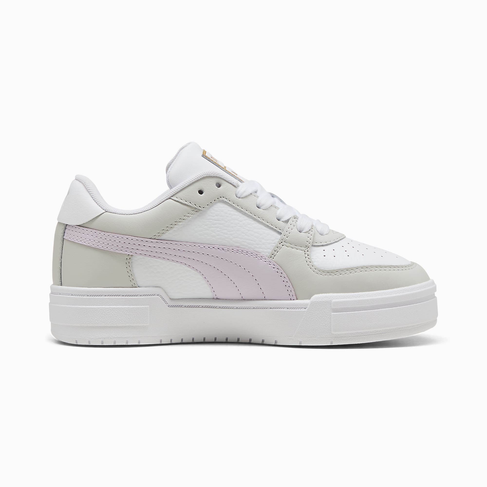 CA Pro CLASSIC II Ayakkabı - PUMA White-Feather Gray-Lilac Frost - 402366_09 - Görsel 5