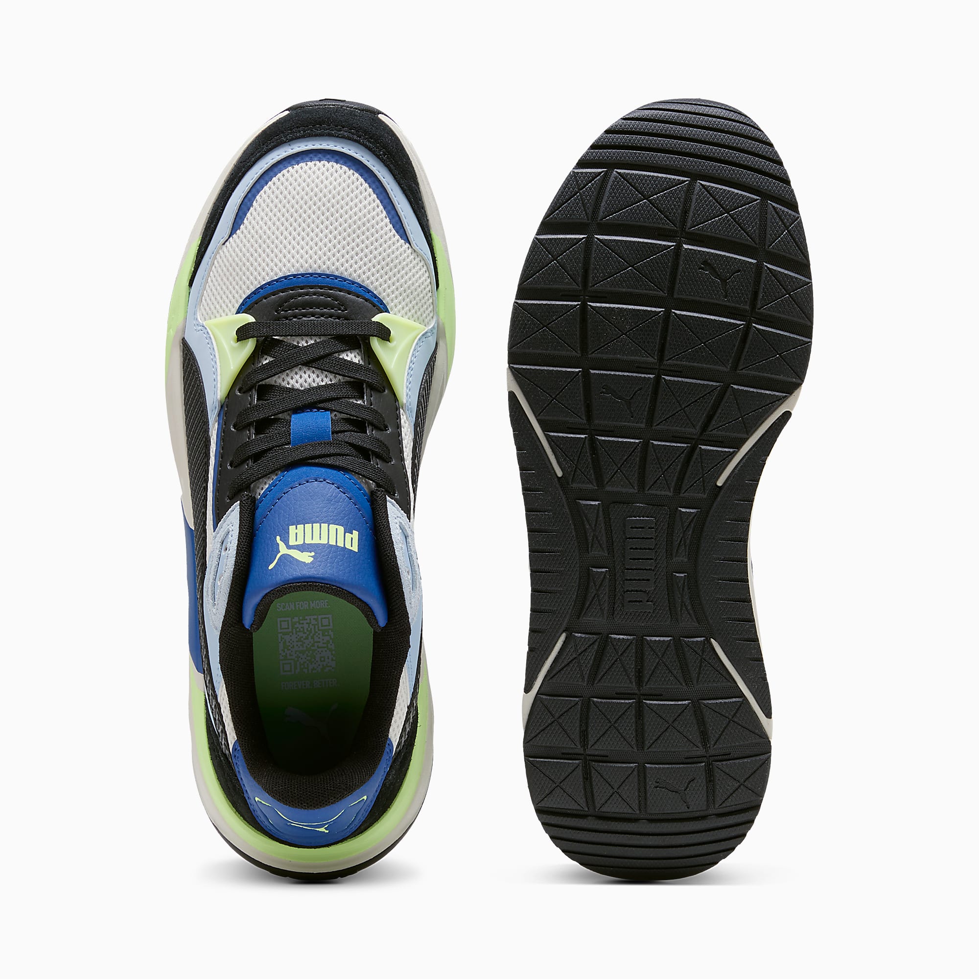TRINITY 2 UNISEX Spor Ayakkabı - Vapor Gray-PUMA Black-Clyde Royal - 400230_13 - Görsel 4