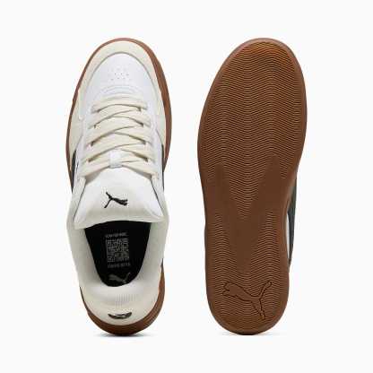 Park LIFESTYLE II UNISEX Ayakkabı - PUMA White-PUMA Black-Vapor Gray - 407156_03 - Görsel 4