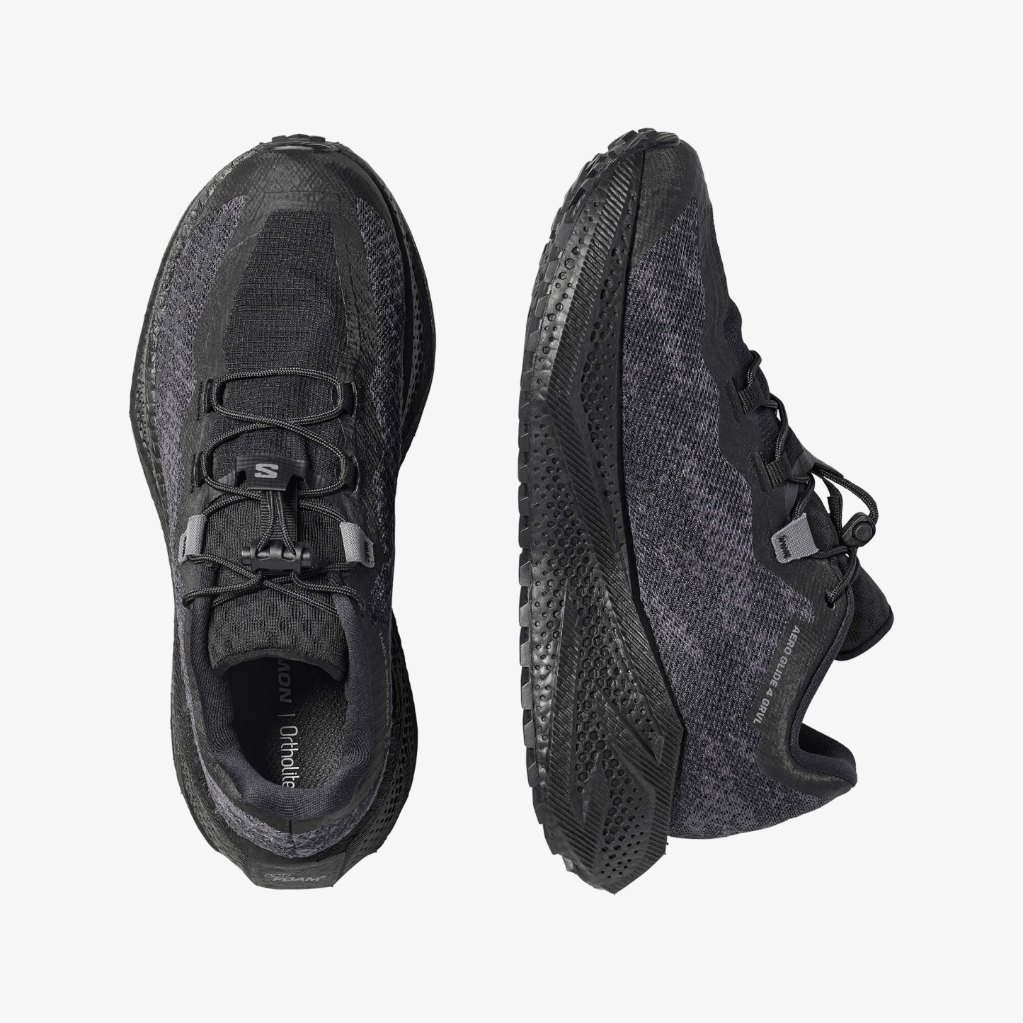 Salomon AERO GLIDE 4 GRVL Kadın Koşu Ayakkabısı Huckleberry L45472700 - Black - L49175100 - image 2