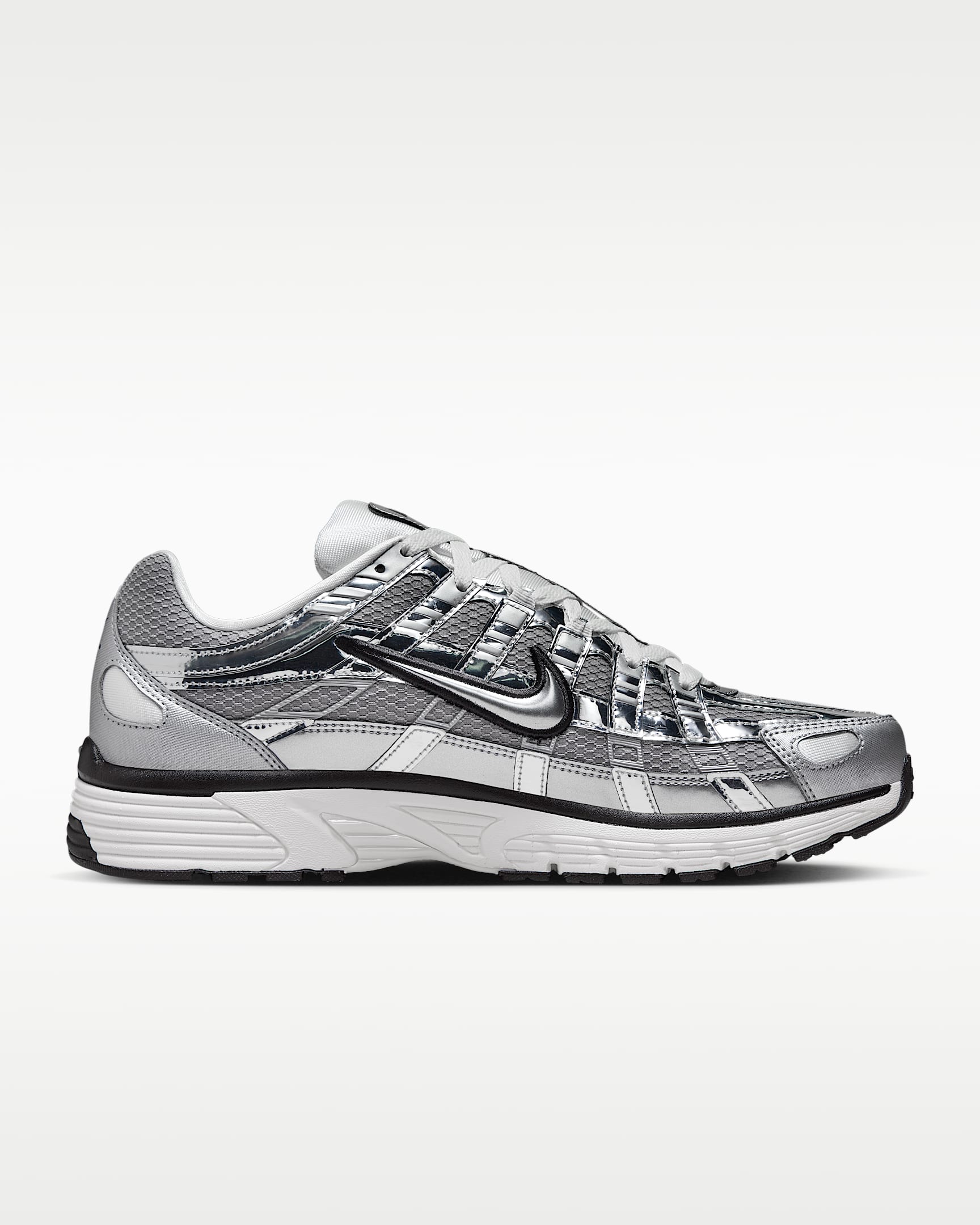 Nike P-6000 Ayakkabı - Metallic Silver/Sail/Siyah/Metallic Silver