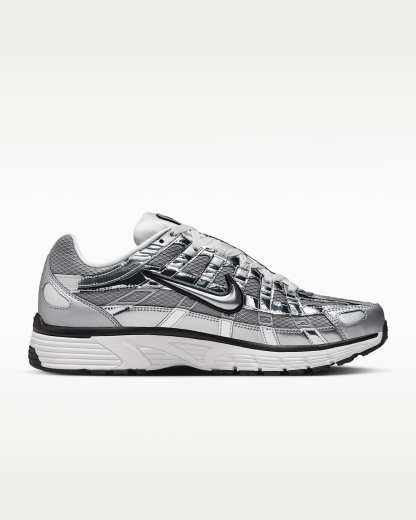 Nike P-6000 Ayakkabı - Metallic Silver/Sail/Siyah/Metallic Silver