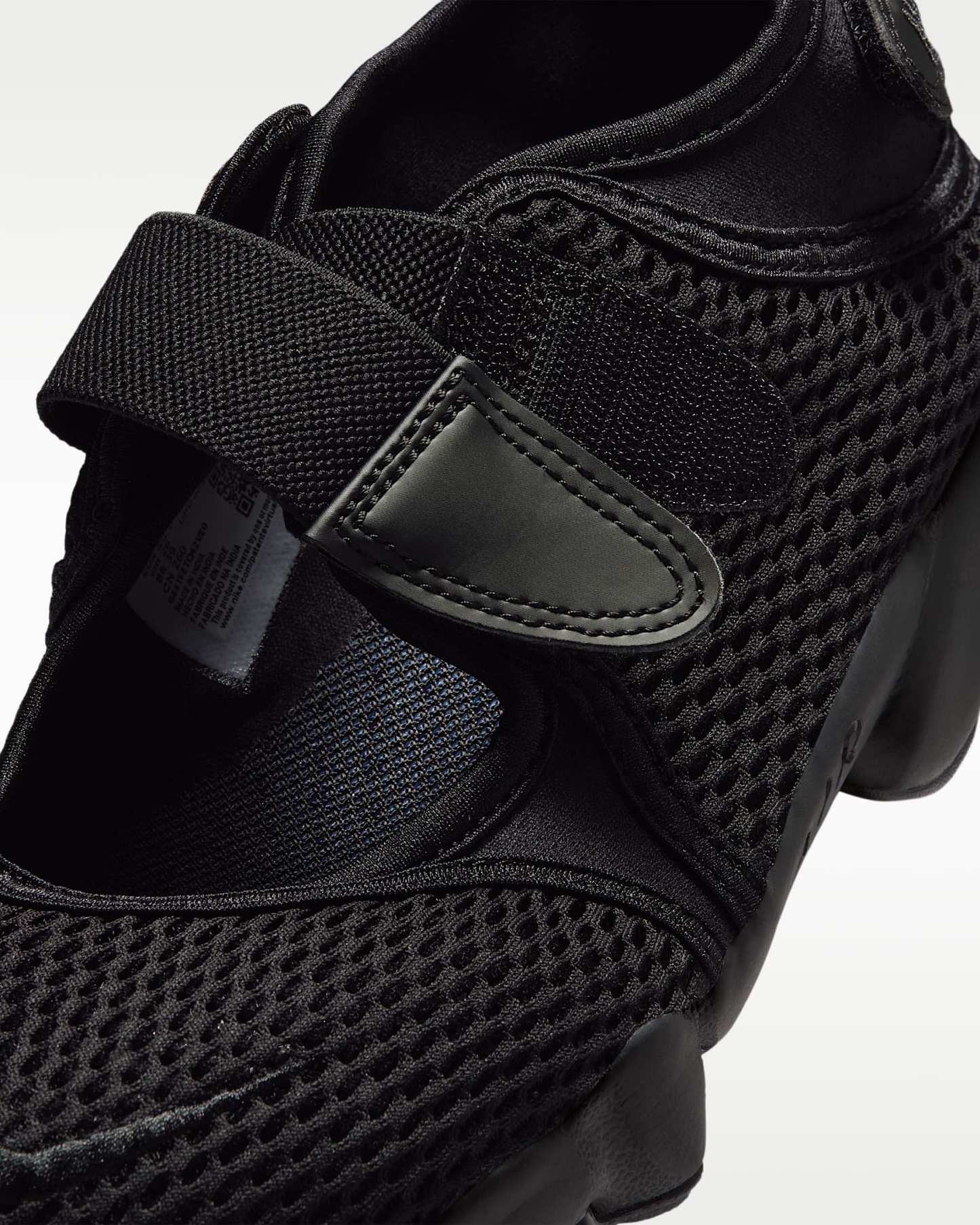Nike Air Rift Mesh Kadın Ayakkabısı - Siyah/Beyaz/Siyah