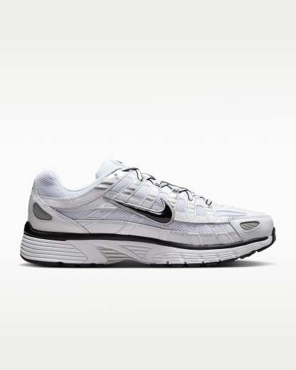 Nike P-6000 Ayakkabı - Beyaz/Metallic Silver/Siyah/Siyah
