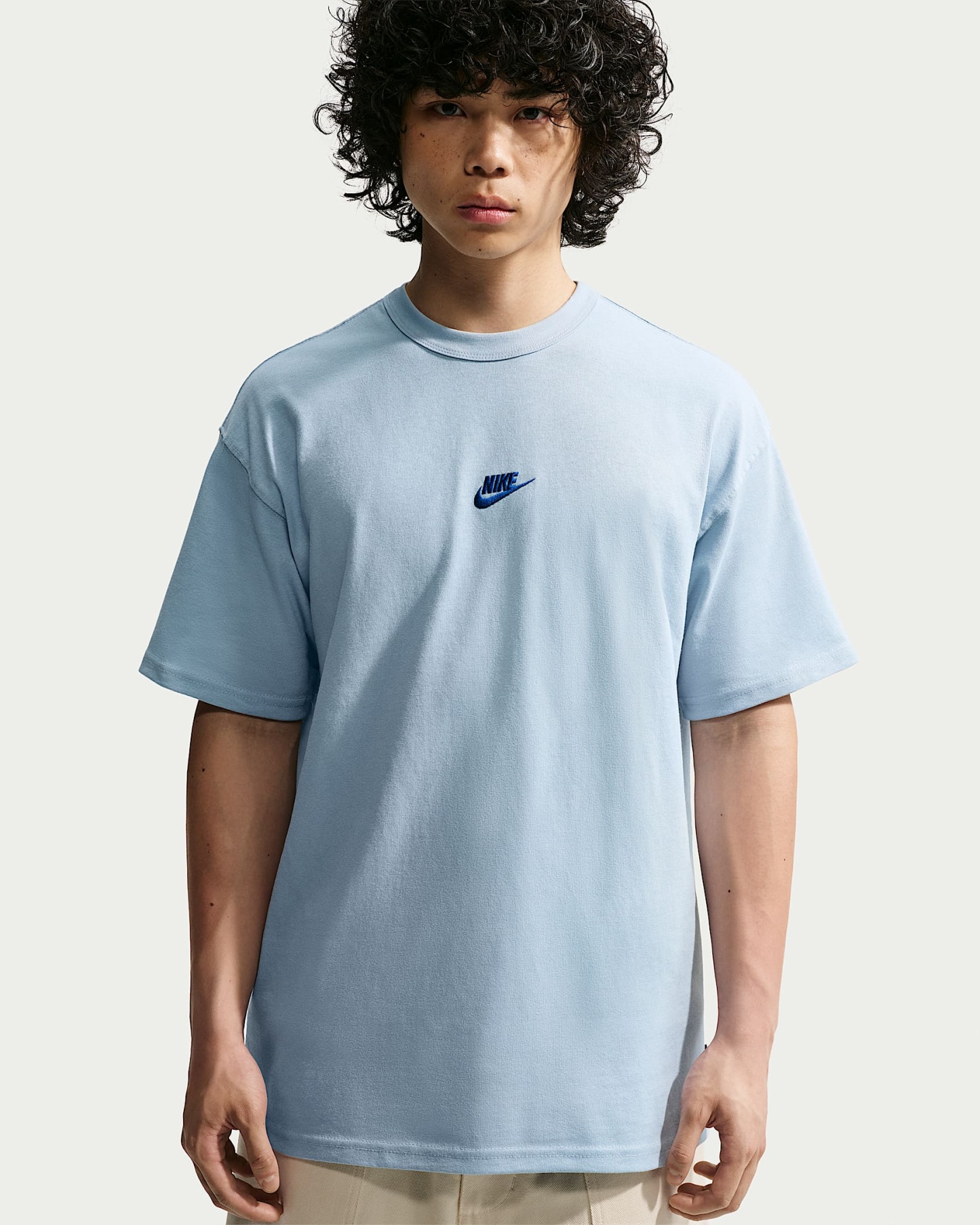 Nike Sportswear Premium Essentials Erkek Tişörtü - Light Armory Blue