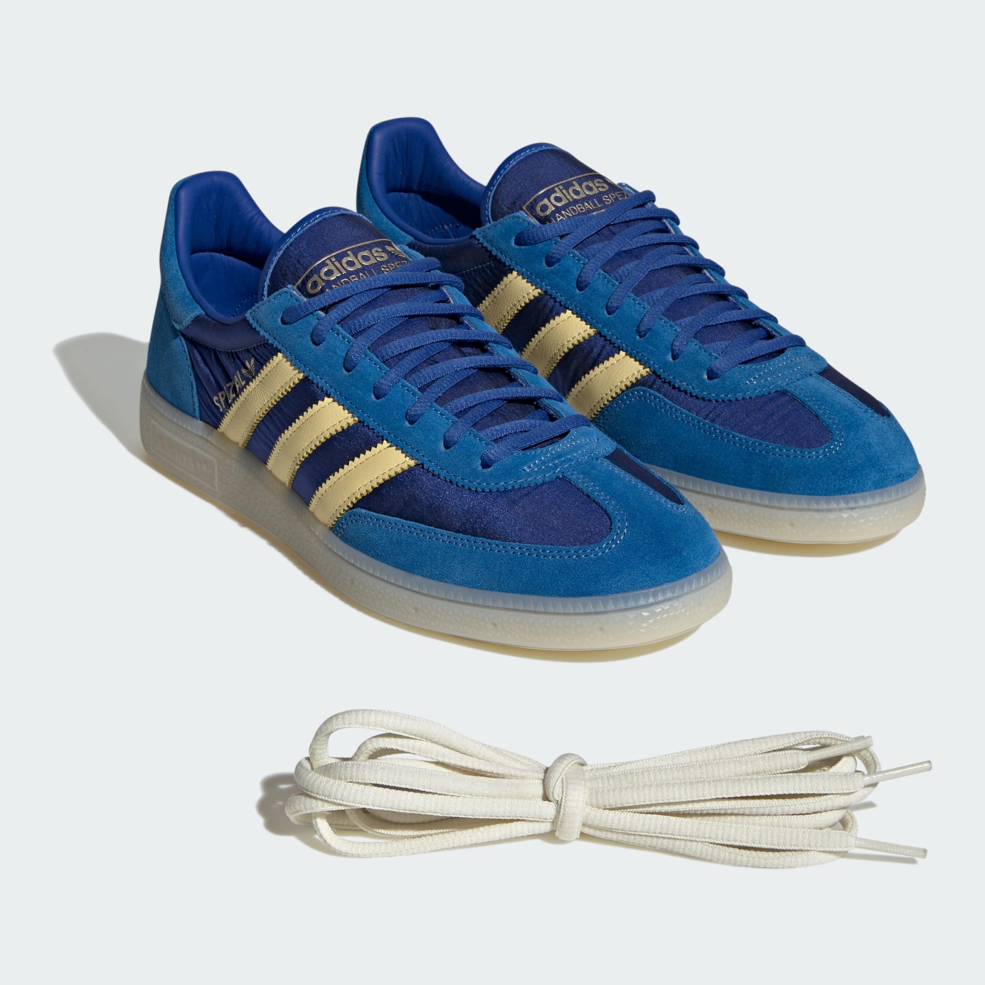 HANDBALL SPEZIAL AYAKKABI - Equipment Blue / Almost Yellow / Off White - IH6618 - Görsel 8