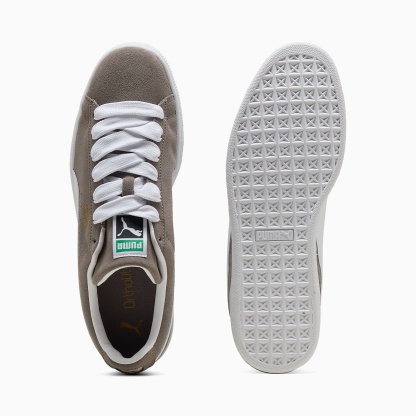 Suede CLASSIC UNISEX Ayakkabı - Cast Iron-PUMA White - 399781_06 - Görsel 6