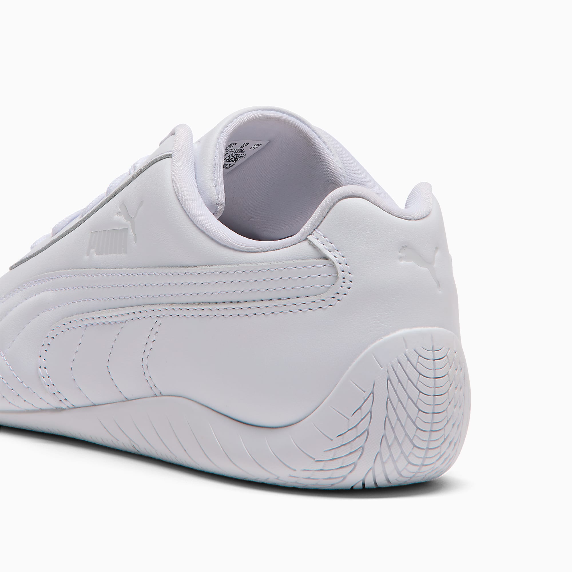 Speedcat UNISEX Deri Ayakkabı - PUMA White-Feather Gray - 405449_02 - Görsel 5