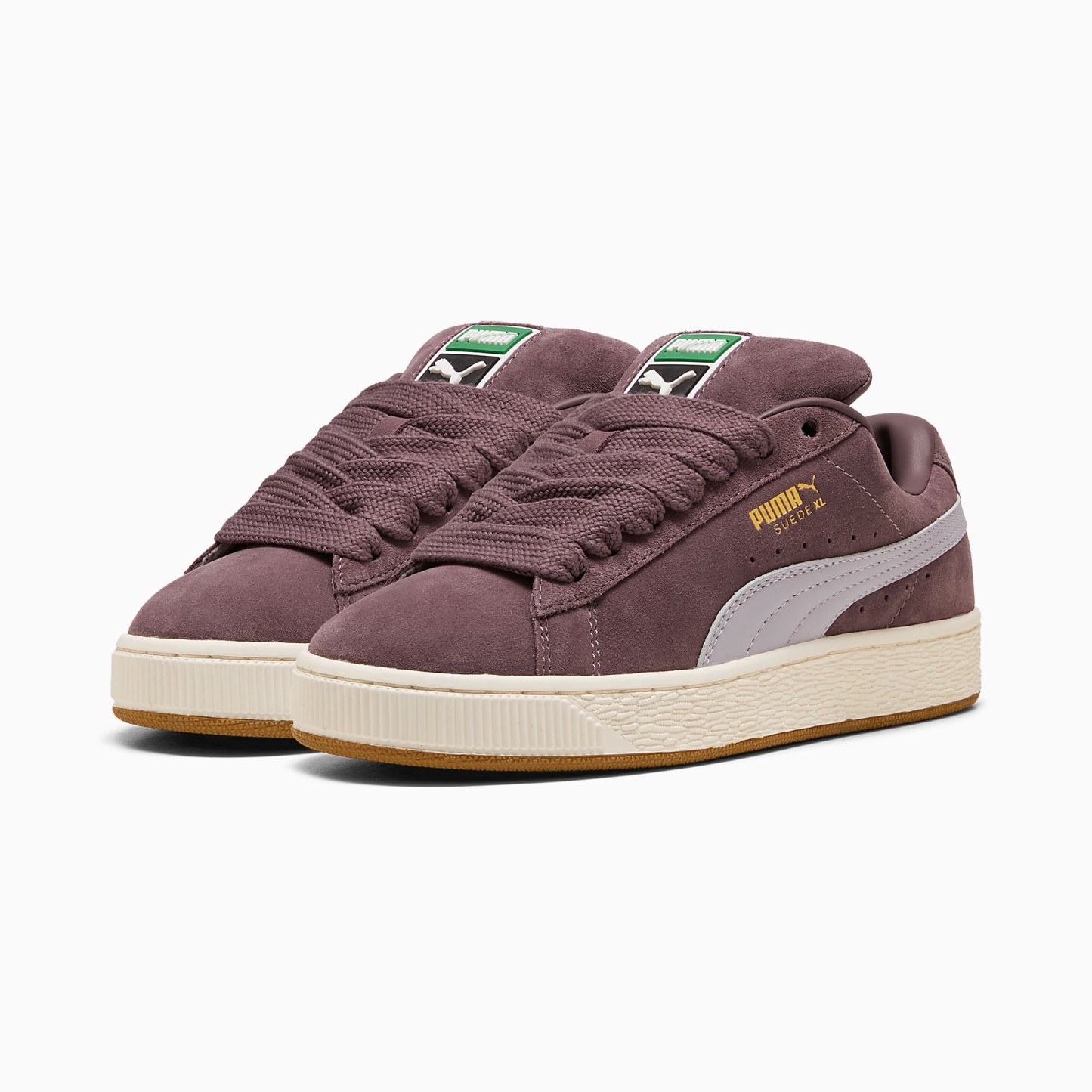 Suede XL Ayakkabı - Raisin-Warm White - 395205_72 - Görsel 2