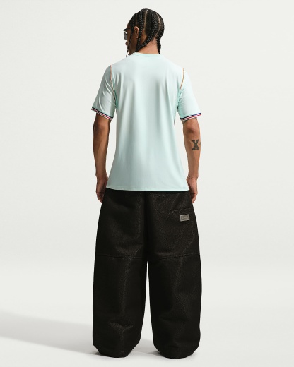 Fransa Milli Takımı 2026 Stadyum Deplasman Nike Dri-FIT Erkek Futbol Forması - Igloo/Monarch/Monarch
