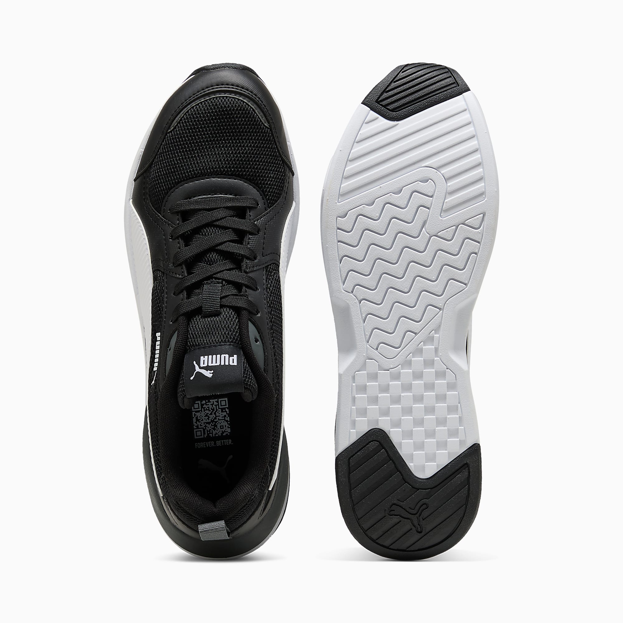X-Ray 4 LIGHT UNISEX Ayakkabı - PUMA Black-PUMA White-Shadow Gray - 407361_01 - Görsel 4