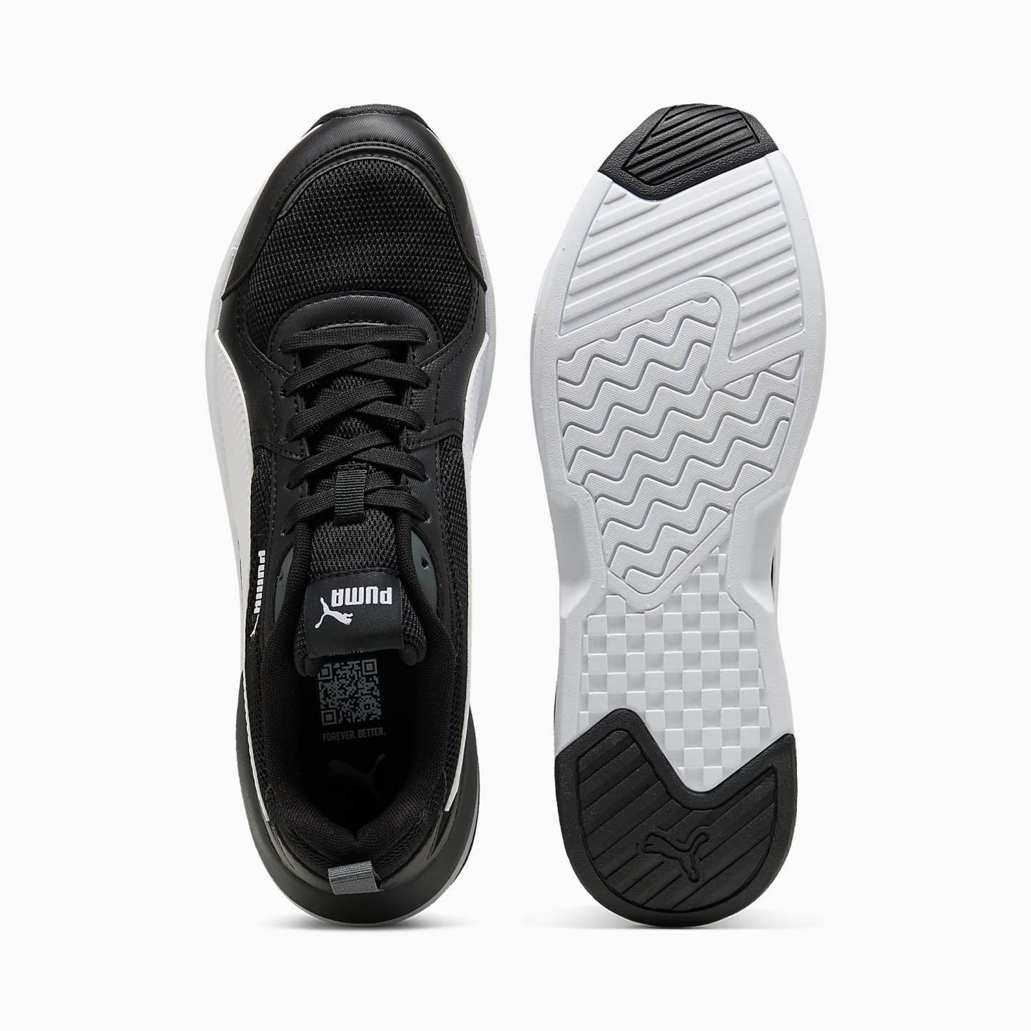 X-Ray 4 LIGHT UNISEX Ayakkabı - PUMA Black-PUMA White-Shadow Gray - 407361_01 - Görsel 4