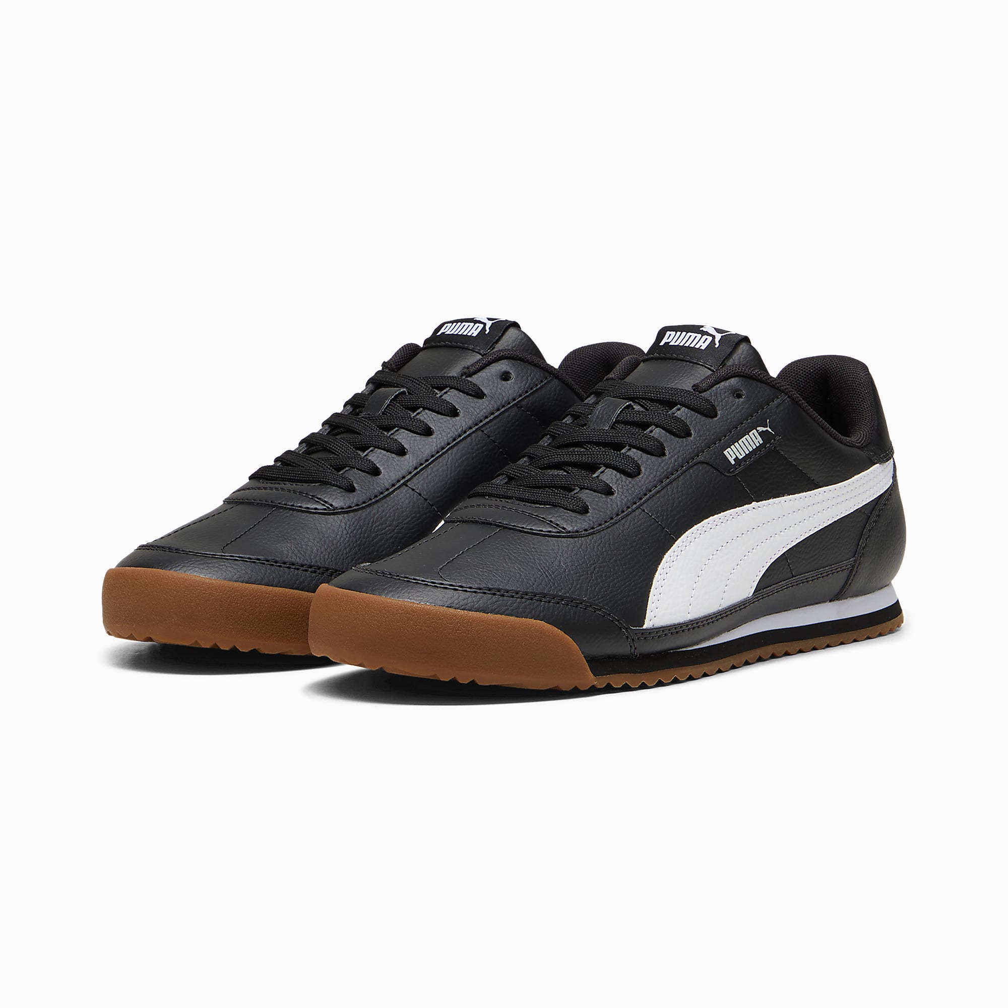 PUMA TURINO II Unisex Spor Ayakkabı - Puma Black-Puma White-Puma Silver - 397452_01 - Görsel 4