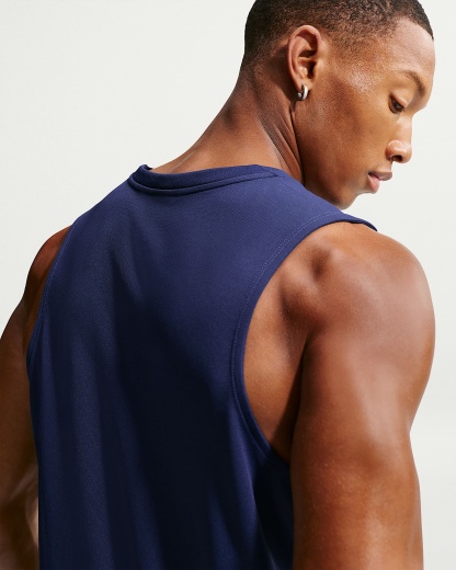 Nike Miler Dri-FIT Erkek Koşu Atleti - Midnight Navy