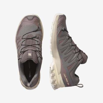 Salomon Xa Pro 3D V9 Pembe Kadın Outdoor Ayakkabı - L47747900 - Kahve Kadın Outdoor Ayakkabı - L47748100 - image 2