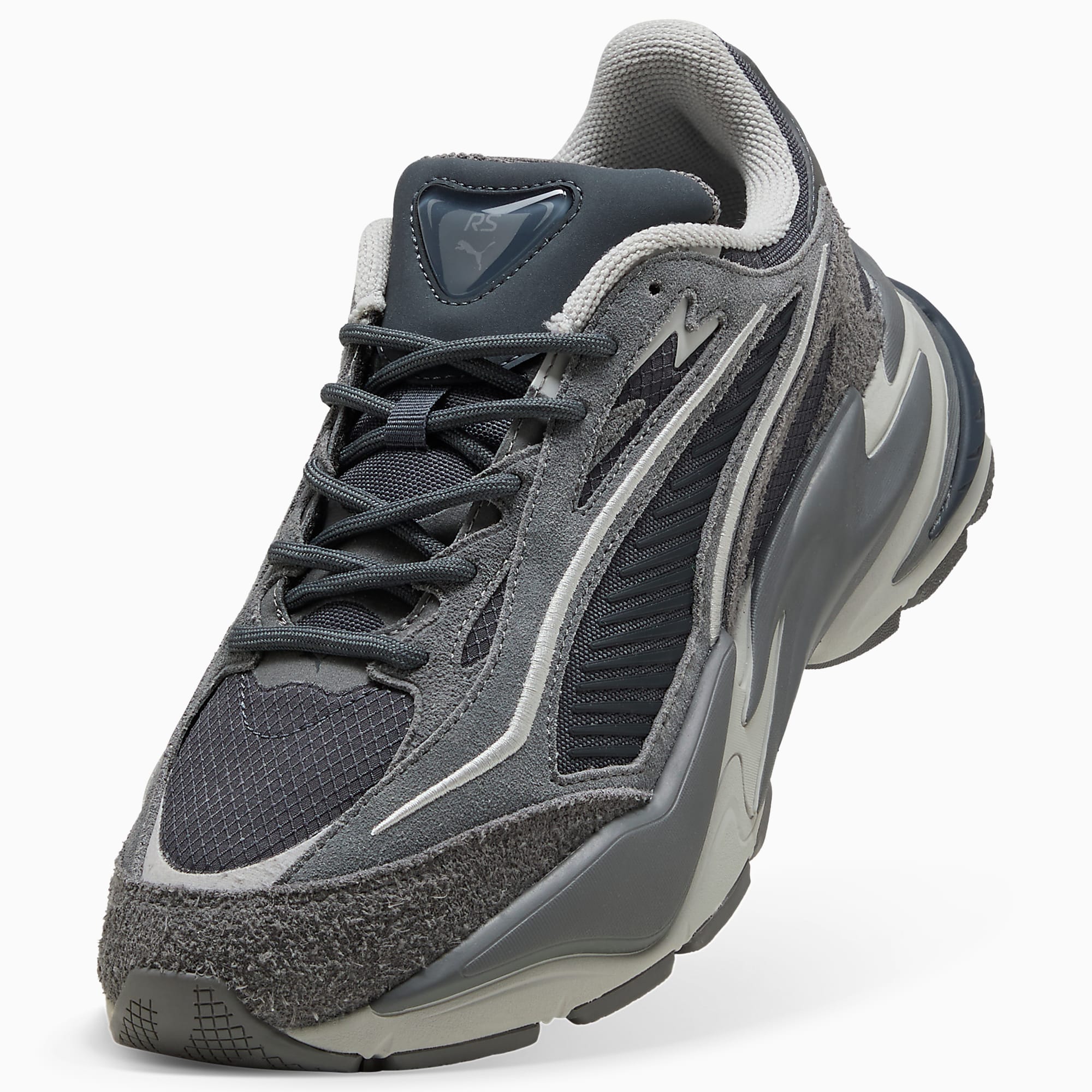 RS Surge HAIRY Suede UNISEX Ayakkabı - Strong Gray-Cool Dark Gray - 404327_05 - Görsel 6