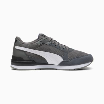 ST Runner v4 Mesh Unisex Spor Ayakkabı - Cool Dark Gray-PUMA White-PUMA Black - 399666_03 - Görsel 7
