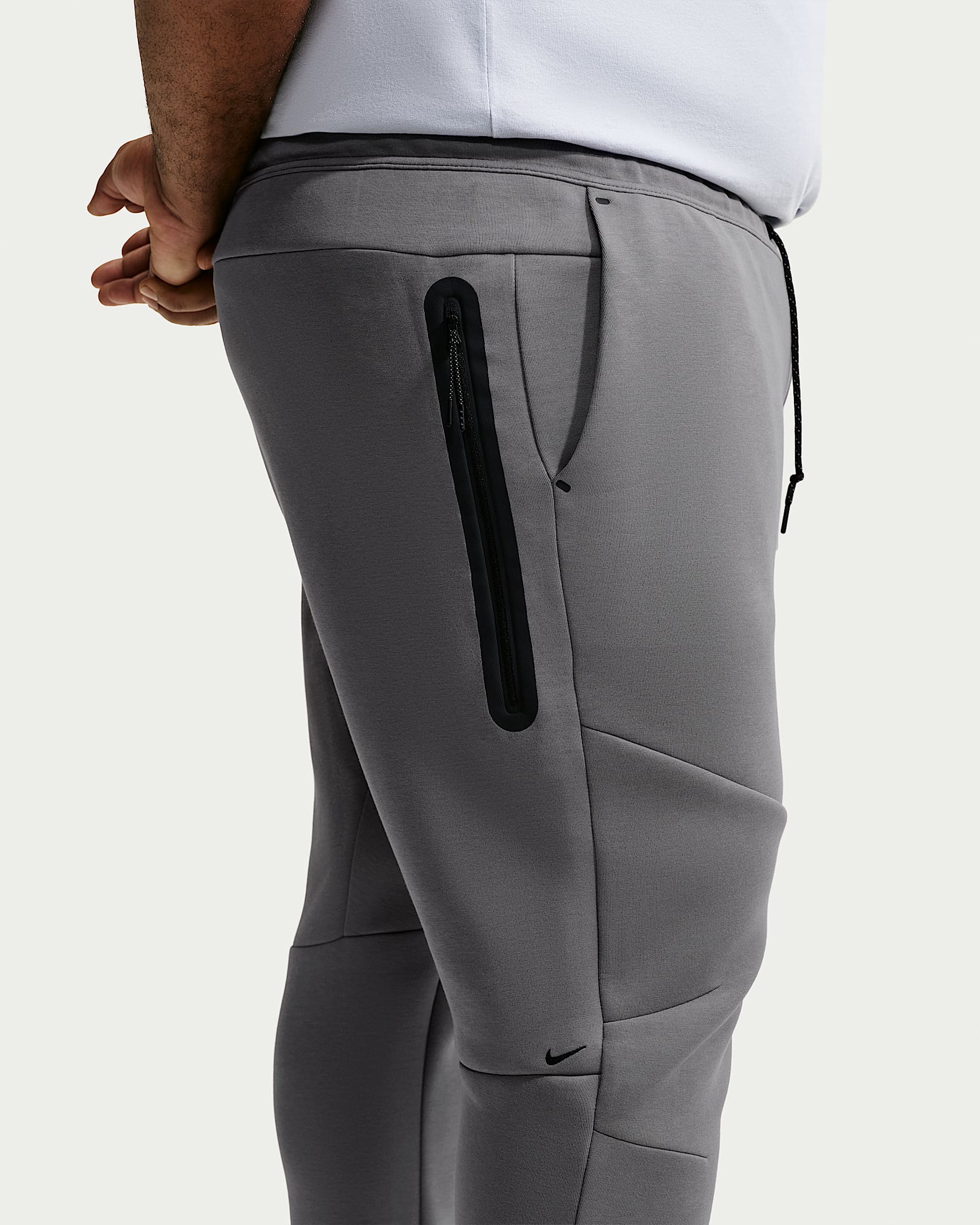 Nike Tech Fleece Erkek Jogger'ı - Smoke Grey/Football Blue