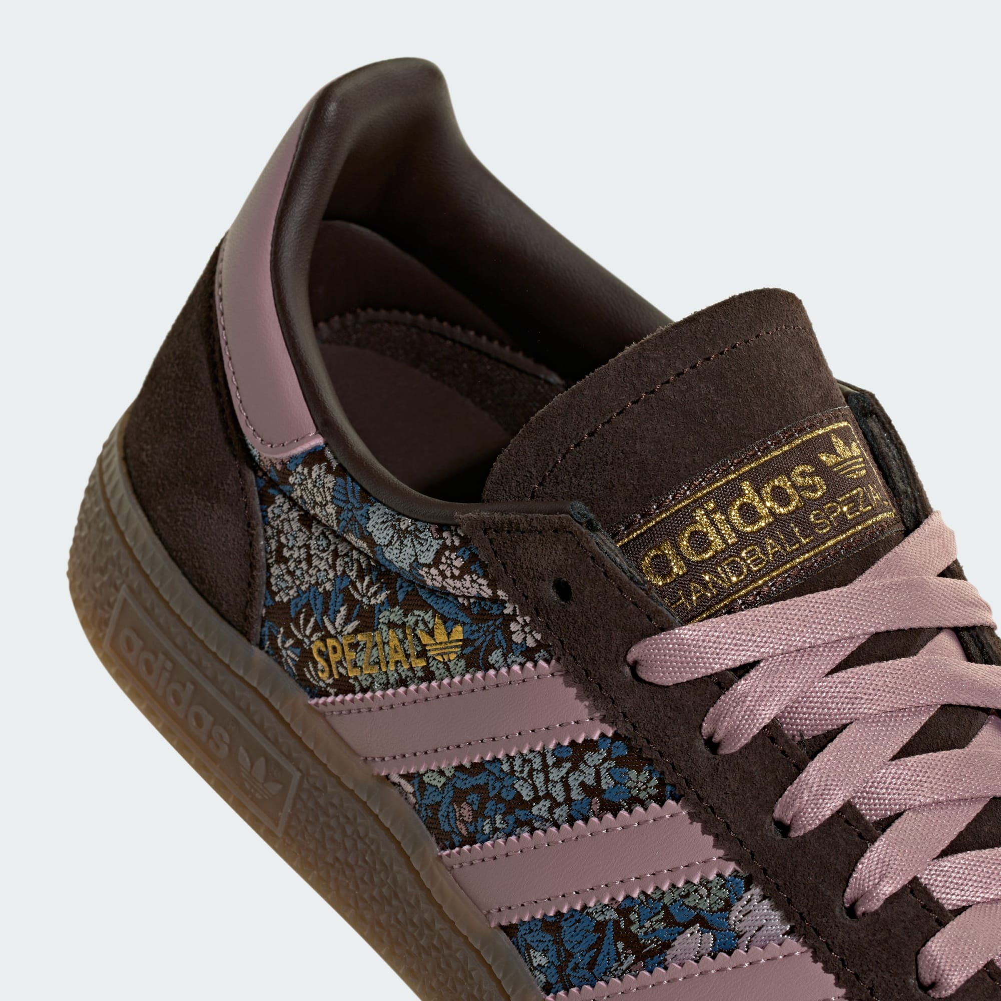 HANDBALL SPEZIAL X LIBERTY LONDON AYAKKABI - Aurora Coffee / Magic Mauve / Gum - KH9814 - Görsel 9