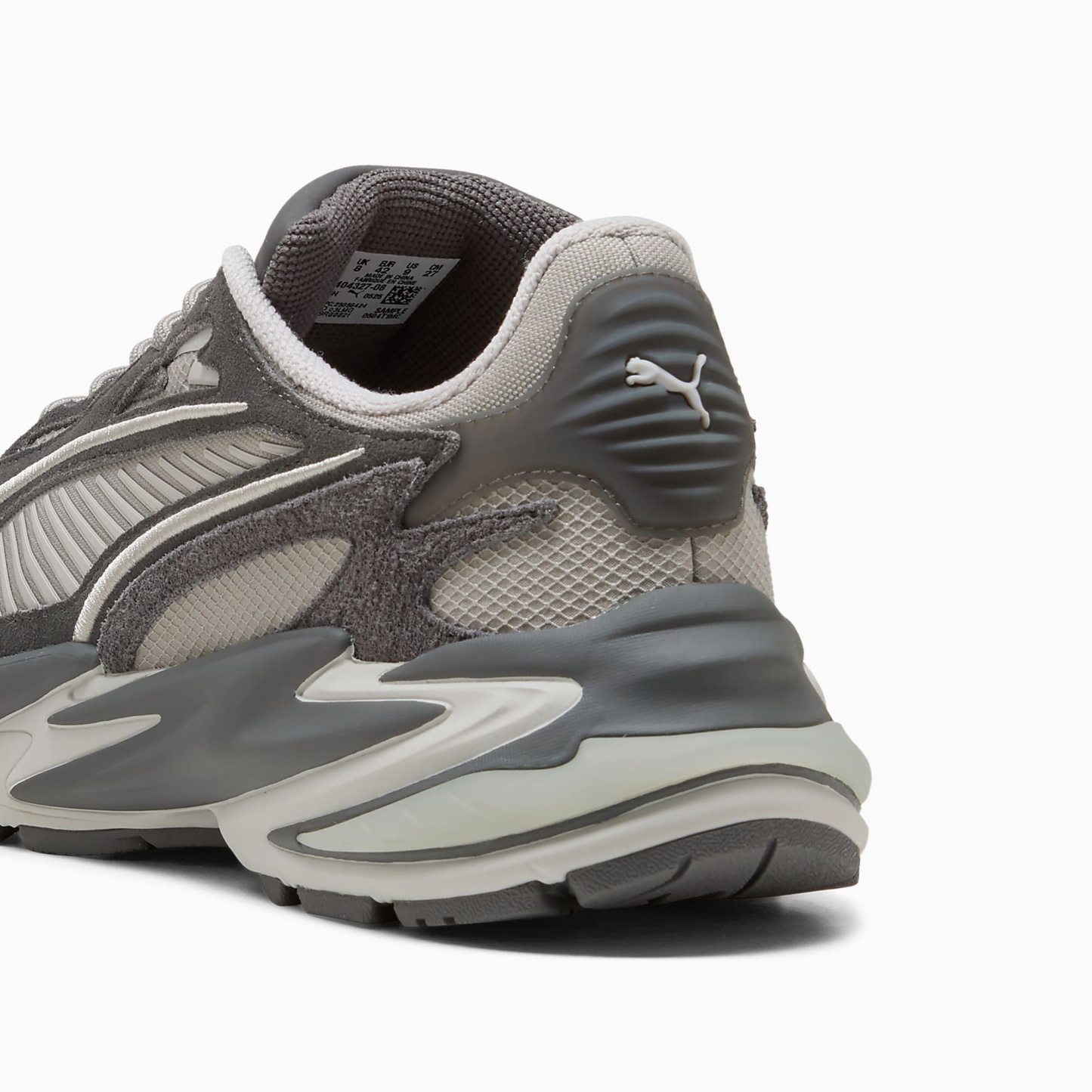RS Surge HAIRY Suede UNISEX Ayakkabı - Smokey Gray-Cool Dark Gray - 404327_08 - Görsel 3