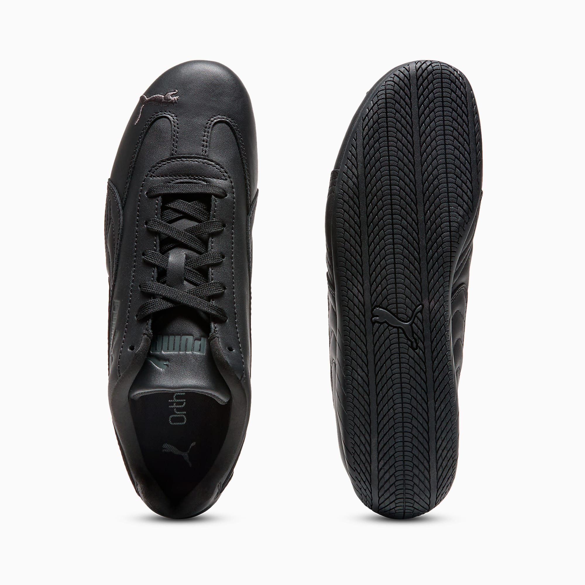 Speedcat UNISEX Deri Ayakkabı - PUMA Black-Shadow Gray - 405449_01 - Görsel 6