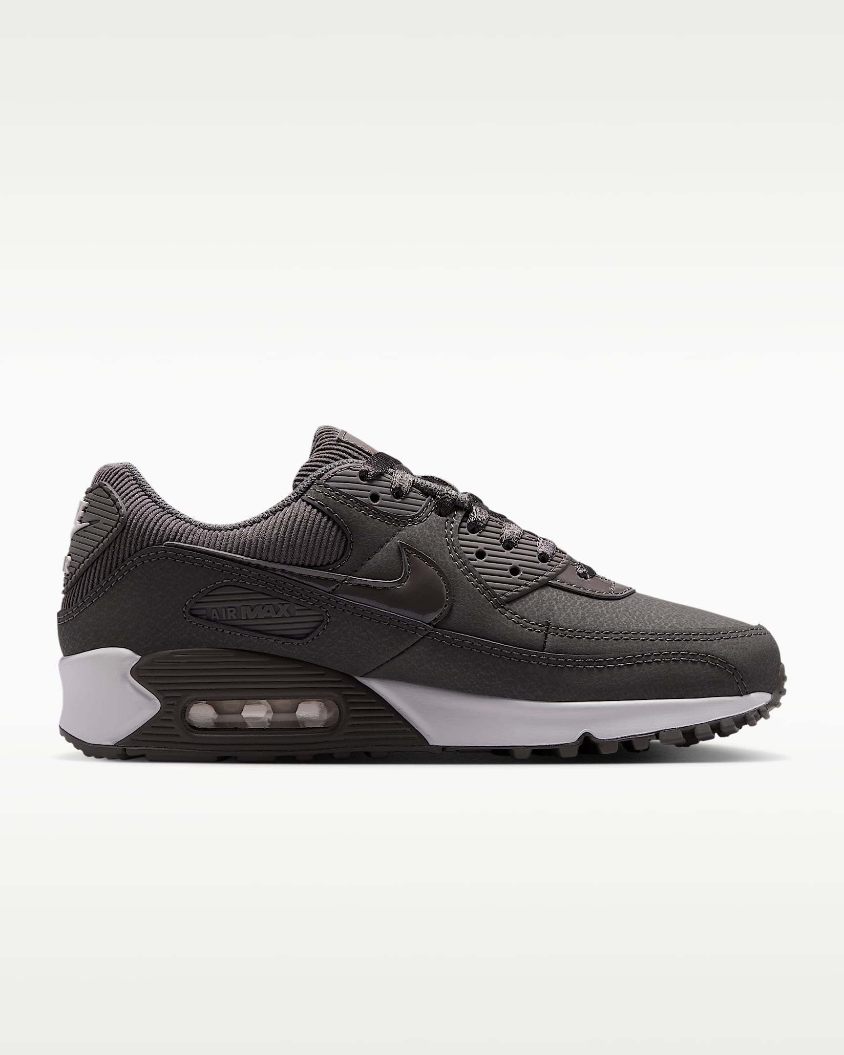 Nike Air Max 90 Kadın Ayakkabısı - Cave Stone/Dark Beetroot/Summit White/Cave Stone