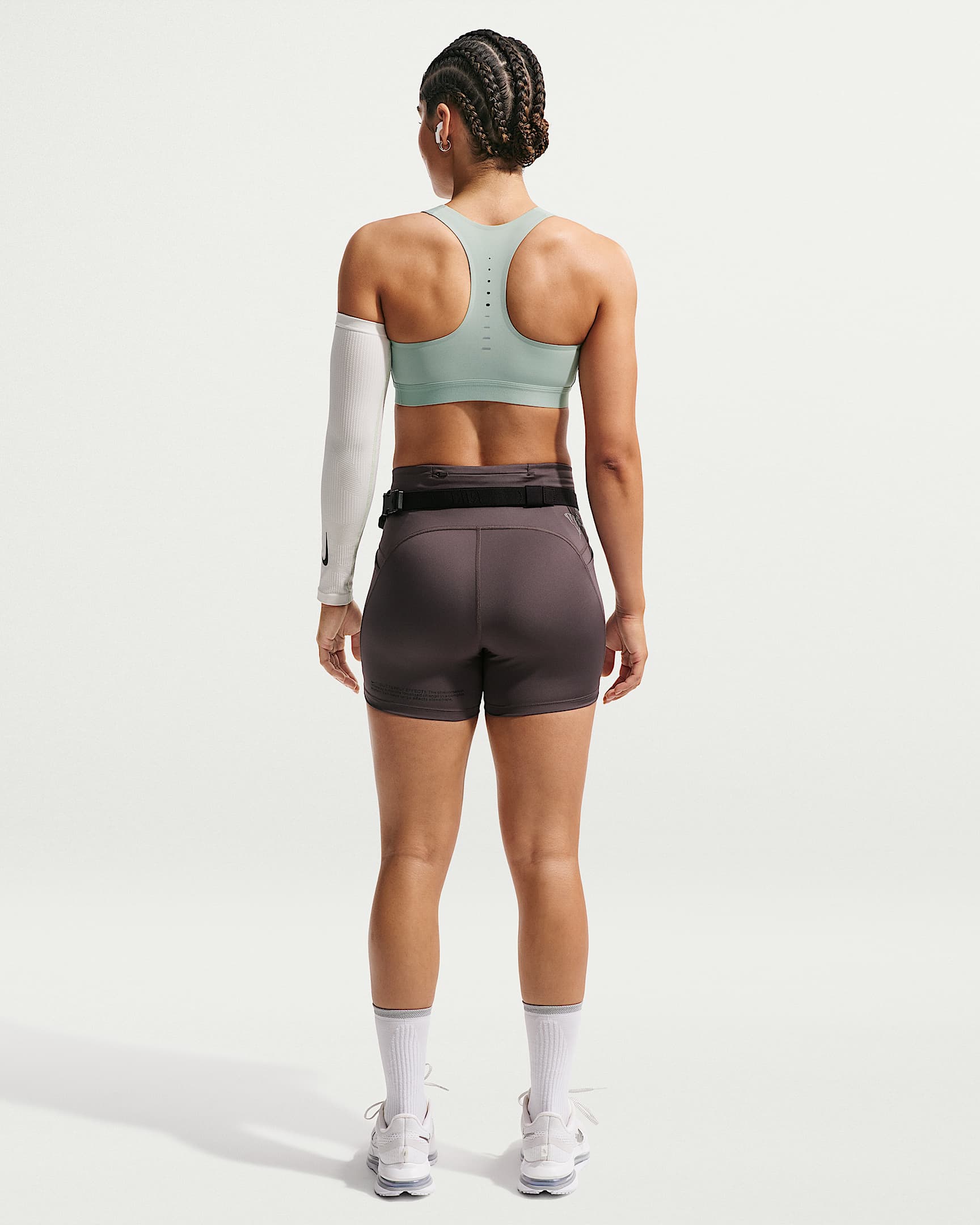 Nike Swift Yüksek Destekli Hafif Astarlı Kadın Spor Sütyeni - Steam
