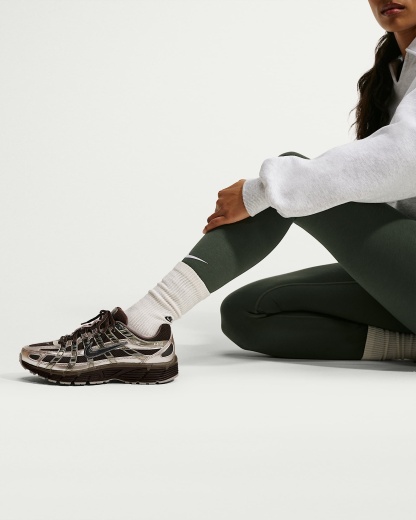 Nike P-6000 Kadın Ayakkabısı - Velvet Brown/Cream II/Enigma Stone/Ridgerock
