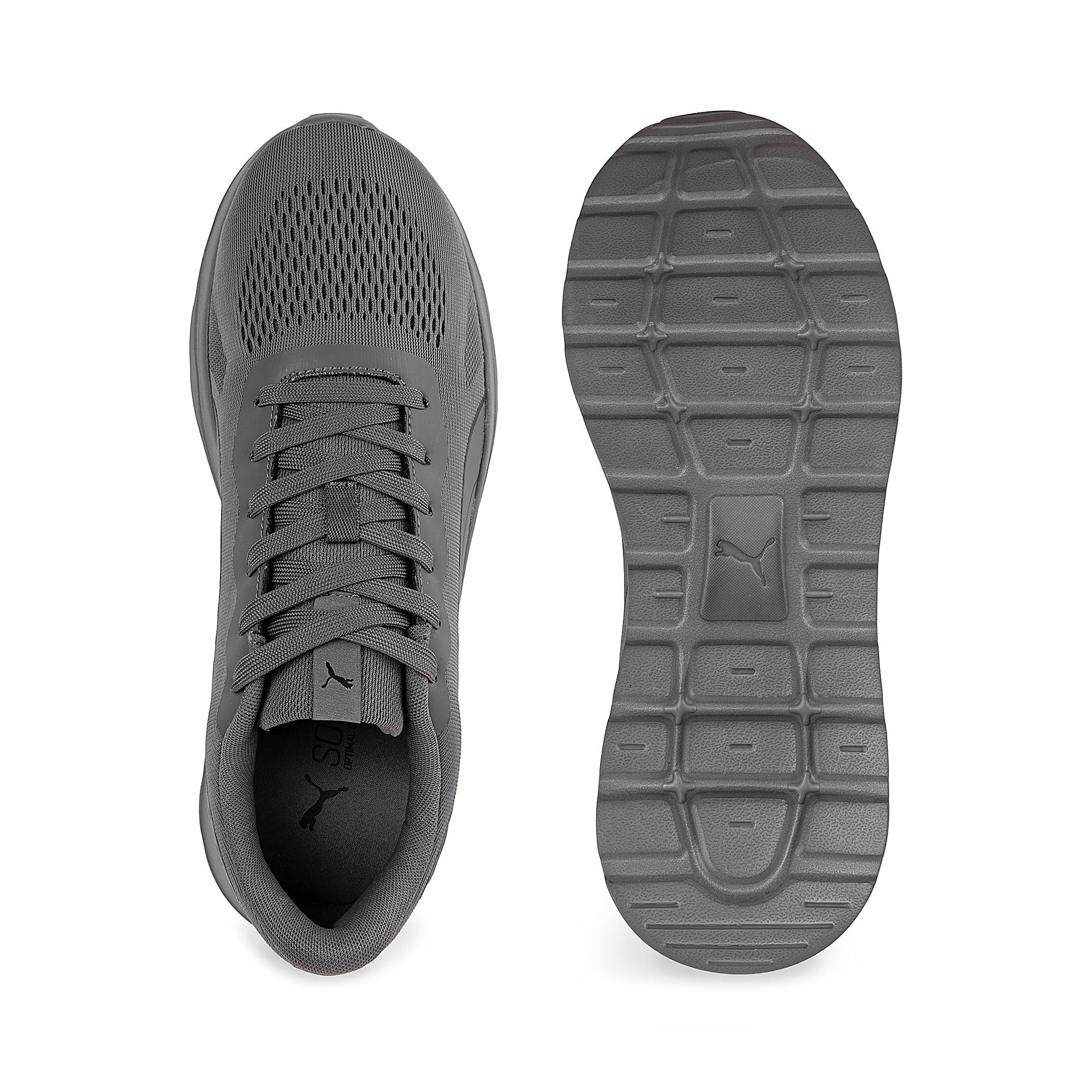 LITE Runner UNISEX Ayakkabı - Cast Iron-Cast Iron - 408533_06 - Görsel 4